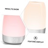 Alipis Timed Led Alarm Clock Light Wake up Night Lamp