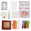 Needle Felting Kit Photo Frame Wool Felting Supplies Animal Plush