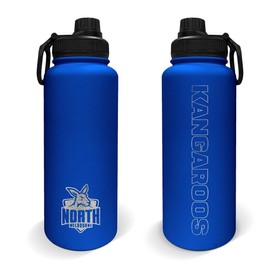 North Melbourne Kangaroos AFL Footy Stainless Steel 960ml Drink Bottle