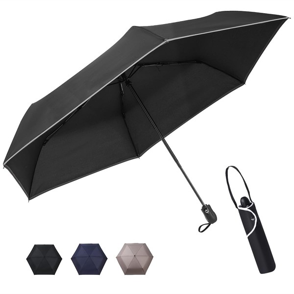 Folding Umbrella, Lightweight, One-Touch Automatic Opening/Closing, (Lightest Carbon Umbrella, 7.4