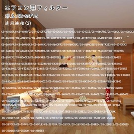 CZ-SAF12 Air Conditioner Replacement Filter, 2 Pack Replacement for CZ-SAF9, Compatible with CZ-SAF12A, PM2.5 Air Purifier Filter, Wall Mount Clean Filter (2 Pack)