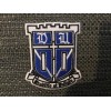DUKE UNIVERSITY BLUE DEVILS vintage iron on embroidered patch 3"