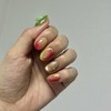 5 types of fruit nails, peach nail, cherry nail -