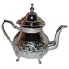 Handmade Moroccan Serving Tea Pot Kettle Hand carved Stovetop Safe