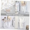 Operitacx 2pcs Box Acrylic Storage Clear Makeup Brush Organizer Clear
