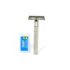 Macs Deluxe Double Edge Safety Razor-Butterfly Safety-Shaving Razor +10 Derby