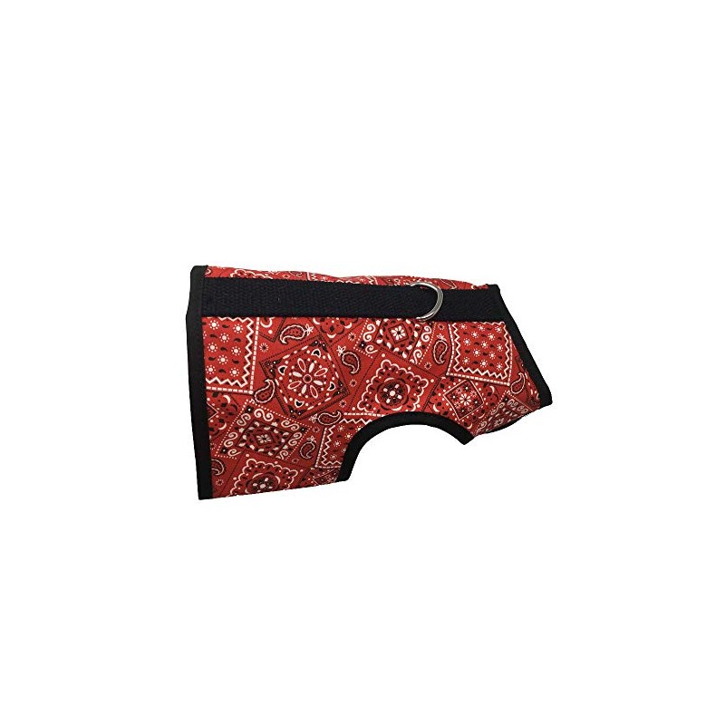 Kitty Holster Cat Harness, X-Small, Red Bandana