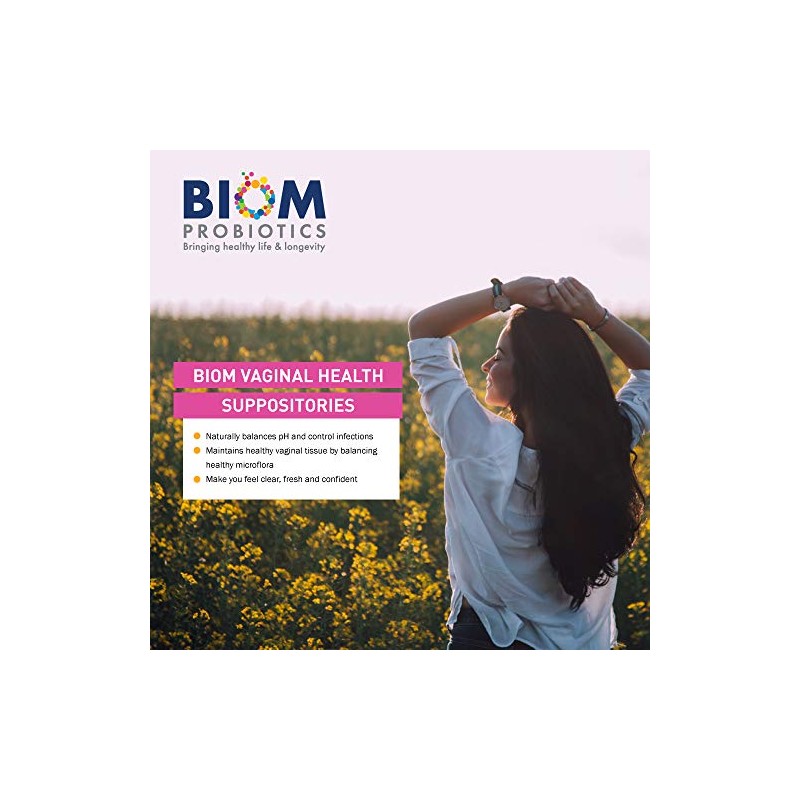 Biom Probiotics- Supositorio Probiótico Biom Régimen de Control de Ph
