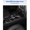 Gear Shift Cup Holder Cover Trim Bezel Fit for Dodge