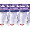 Nostrilla Nasal Decongestant Spray, Stuffy Nose Relief, 0.5 oz (3