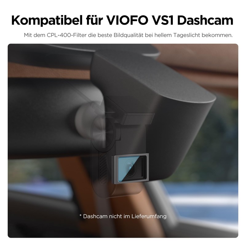 VIOFO CPL Circular Polarising Filter Only for VS1 Car Camera