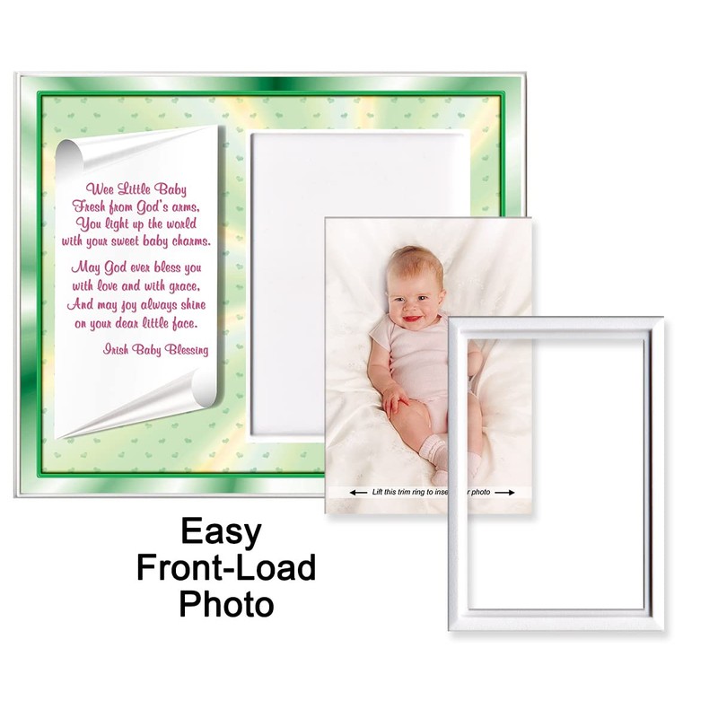 Irish Baby Blessing| Cute Picture Frame | Affordable, Colorful |