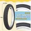 ZUKKA 12/14/16 x 2.125 Bike Tire Kids Bike Tire Folding