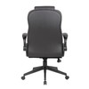 Boss Office Products Executive High Back CaressoftPlus Flip Arm Chair,