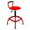 FreekyFit Garage Stool, Adjustable Height Swivel Work Mechanic Shop Stool