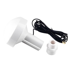 Geekstory Marine GPS Antenna Boat Ship Yacht Navigation External Receiver SMA Male 96 * 126mm Wire Length 3 Meters for Garmin, Transducers Fishfinder