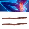 2Pcs Wooden Scraping Stick 10 Massage Dots Large Contact Wooden