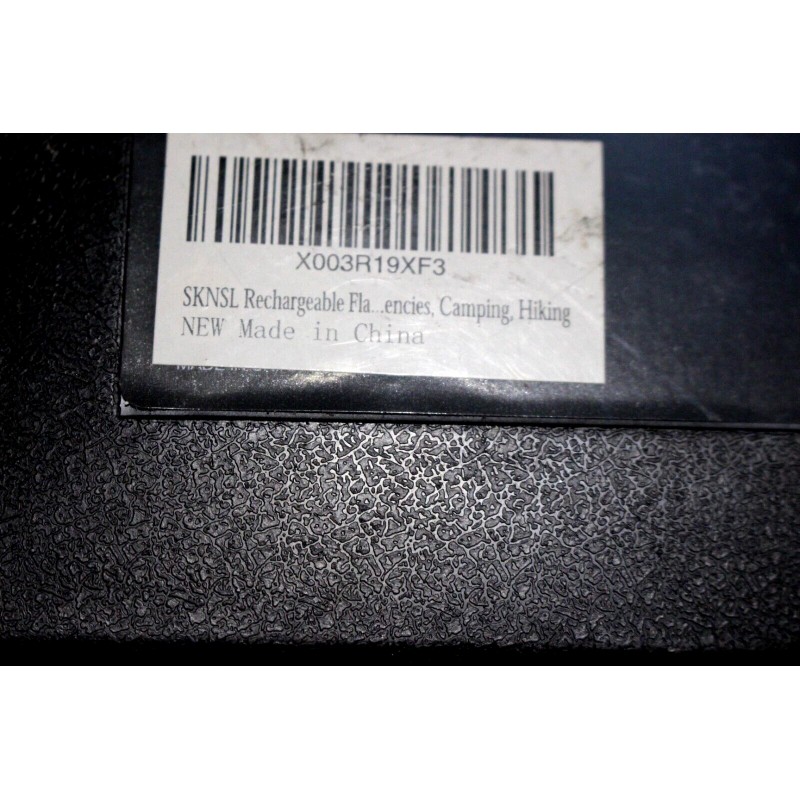 POWER STYLE SKNSL RECHARGEABLE FLASHLIGHT WATERPROOF IN CASE