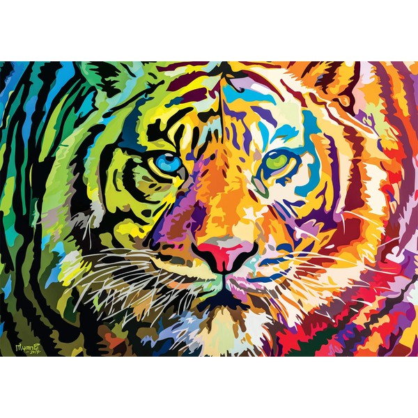 Buffalo Games - Stripes of Color - 500 Piece Jigsaw Puzzle