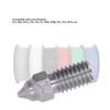 0.4mm Nozzles Kit High Flow High Temp Resistant Stainless Steel