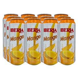 Iberia Mango Juice Drink, 16.57 Fl Oz(Pack of 12)