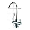Filtri Acqua Italia Tap with 2 Way Filter for Water