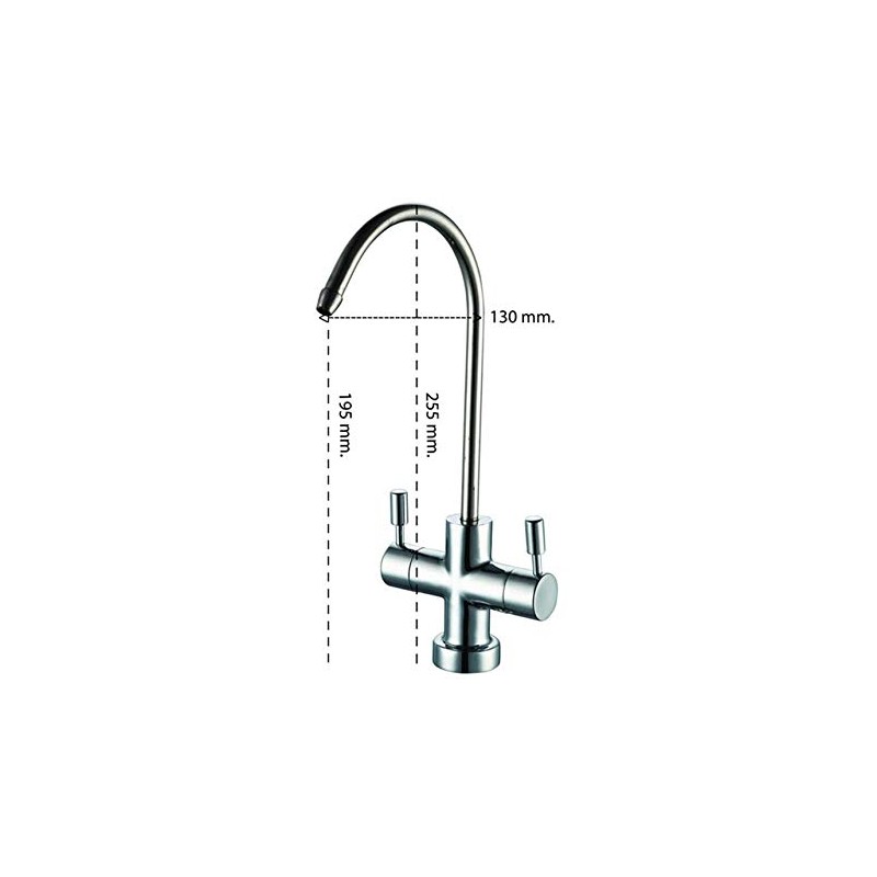Filtri Acqua Italia Tap with 2 Way Filter for Water