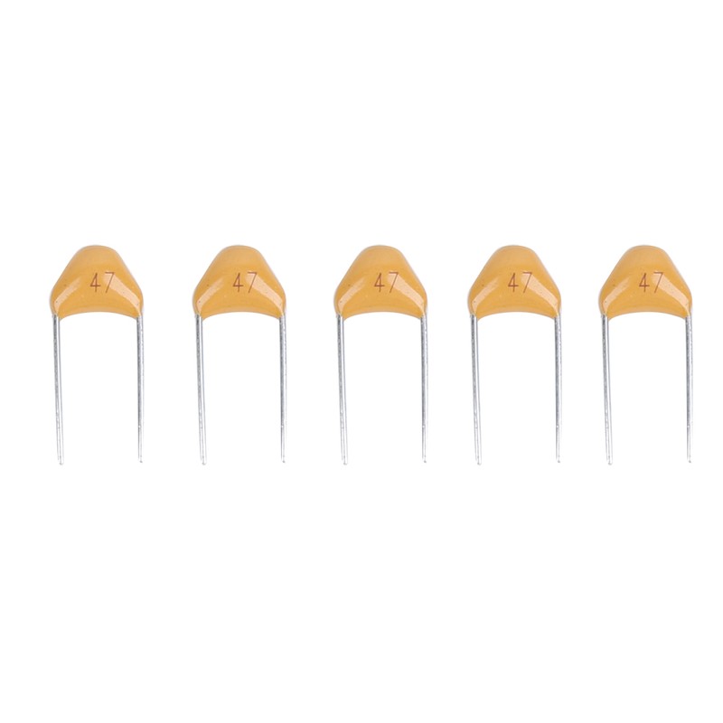 1000Pcs Ceramic Capacitor InLine Monolithic 47pF Pin Pitch 5.08MM DC50V