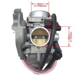 LSSM Cat250 Carburetor Replacement for Arctic Cat 250 Cat 300 2x4 4x4 2001 2002 2003 2004 2005 ATV Carburetor Carb(LT-80016-3)
