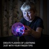 Funtime Gifts Science Museum 5-Inch Sound Reactive Plasma Ball -