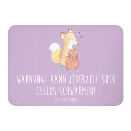 Mr. & Mrs. Panda Magnet Cello Schwärmerei - Geschenk, Cello Leidenschaft, Gespräch über Musik, Souvenir Magnet, Kühlschrankmagnet, Musiker Geschenk,