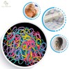 Cosy Companions 250x ColourMix2 Elastic Ponytail holders, Ties, Small
