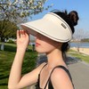 easylivegogo Women's UV Protection Hat, Sun Visor, Straw Sun Hat,
