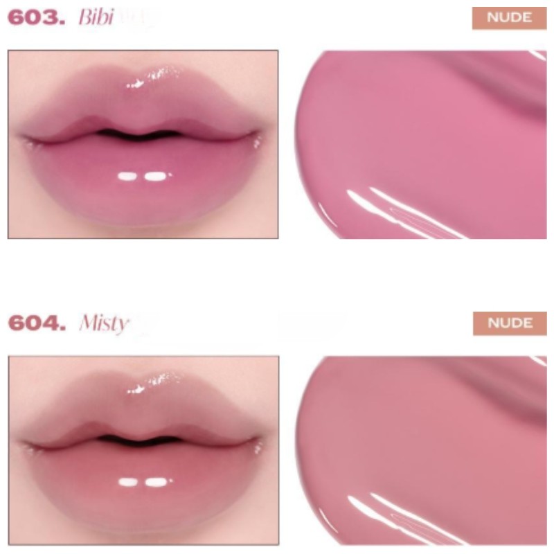 LAKA Maxi Glayer Tint 3.8g, Color:604 Misty