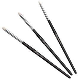 Qwrqwr Drybrush Miniatur Malerei Set Hobby Modell Spielzeug Malerei Pinsel für Spiele Werkstatt Tischplatte Warhammer und DND natürliches Ziegenhaar