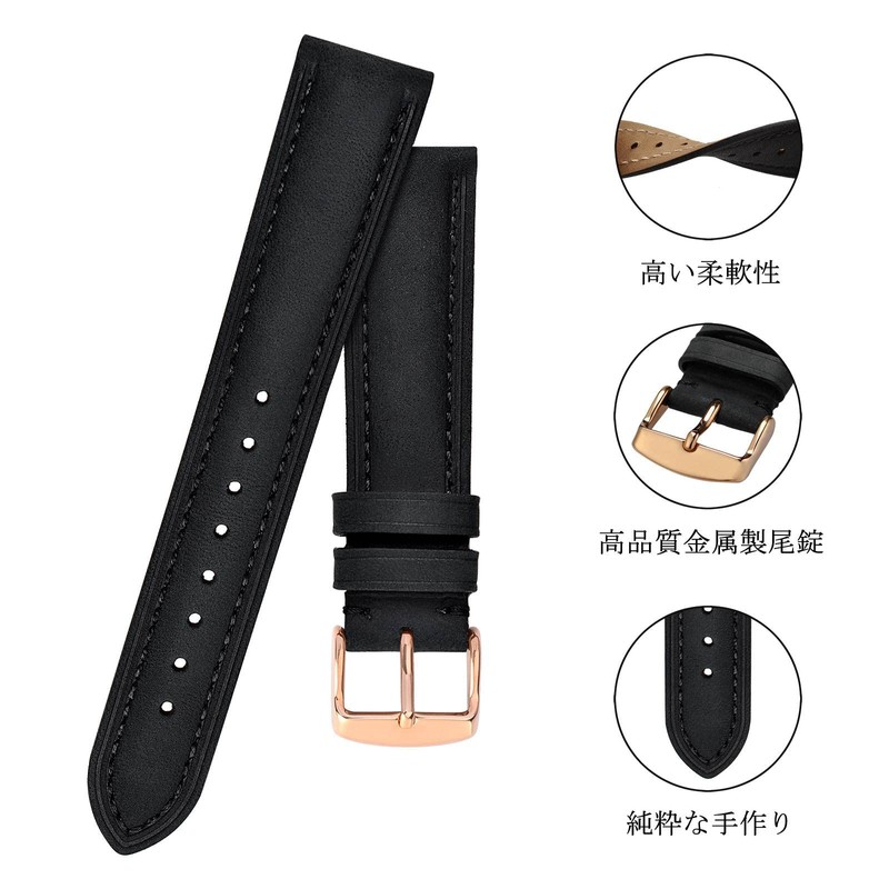 BISONSTRAP Watch Band 0.55, 0.59, 0.63, 0.67, 0.71, 0.75, 0.79,