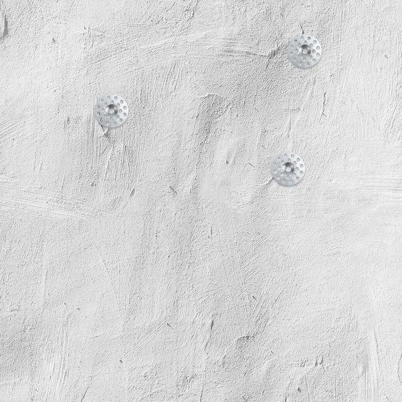 TAICHEUT 600 PCS Metal Plaster Washers, 1 inch, Flat, Silver,