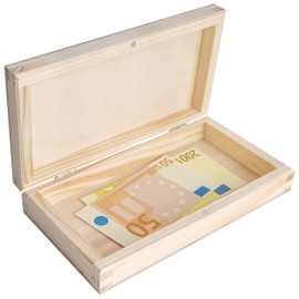 Pencil Box, 20.7 x 8 x 3.8 cm – Storage Box Untreated Lime Wood