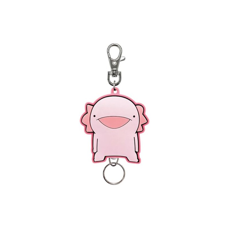 SK Japan KARARAKE Rubber Reel Key Chain Woopa 16971
