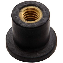 The Hillman Group 3327 ¼-20 x 3/4-Inch Expansion Nut, 10-Pack , Black