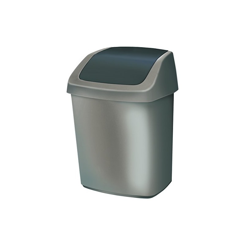 Curver 167910 Swing Dustbin Polypropylene 25 x 20 x 38