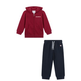 Champion Boys Legacy Boys Full Zip Hooded Suit, red, 98