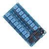 ACEIRMC 5V 16-Channel Relay Interface Board Module Optocoupler LED LM2576