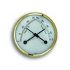 TFA KLIMATHERM Thermo-hygrometer with brass bezel
