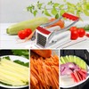 French Fry Cutter, Potato Slicer with 25 & 49 Holes