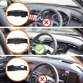 X-CAR Dash Mat for Hyundai Tucson Highlander/N Line 2021-2024 Non-Slip Microfiber Pad Cover Interior Accessories