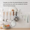 Oil Colander Efficiency Filtration Easy To Use Fine Mesh Food