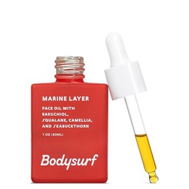 Bodysurf Aceite Facial Orgánico, Aceite Facial Hidratante Con Aceite De Escualano Para La Cara, Bakuchiol, Camelia, Aceite De Espino Marino, Aceites Faciales Para La Cara Anti Envejeci