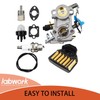 labwork Carburetor 455 455E Replacement for Rancher 460 461 Chainsaws