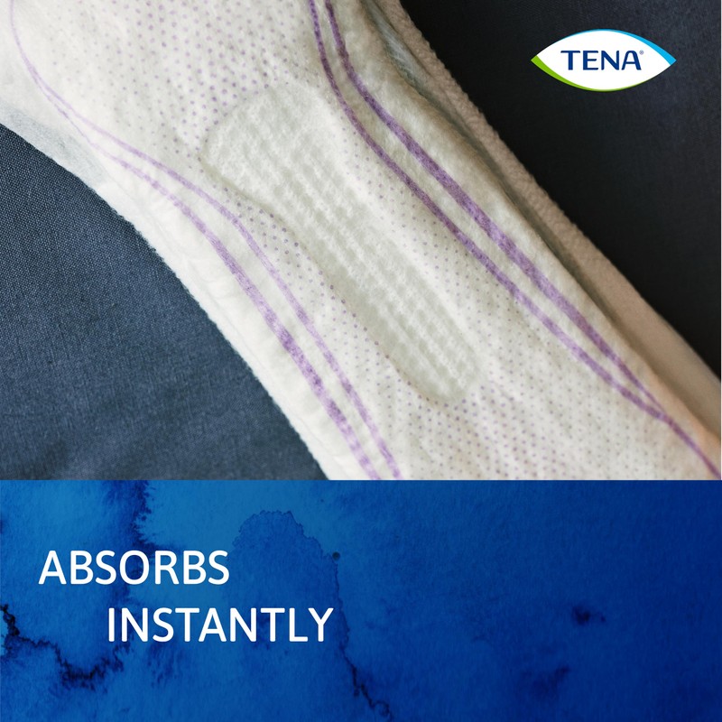 TENA Discreet Incontinence Pads, Extra Plus (16 Count)